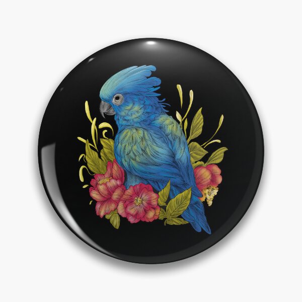 Item preview, Blue parrot, parrots designed and sold by DerSenat.