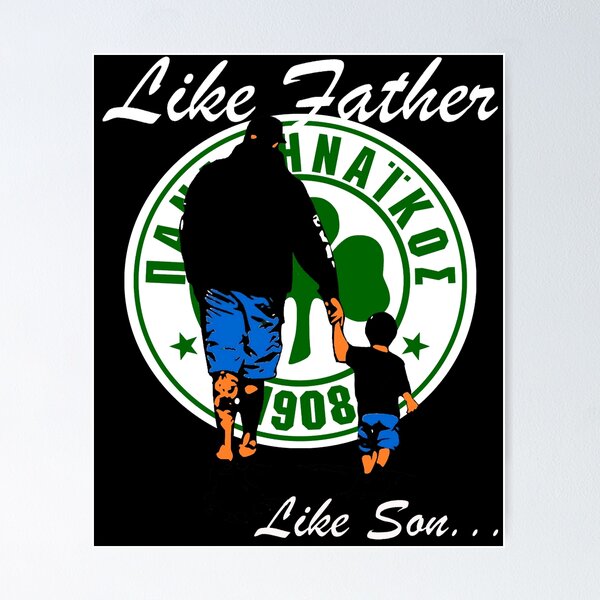 Item preview, Panathinaikos Athens Greece Football Fans Gate 13 Green T designed and sold by BrittAkiko.