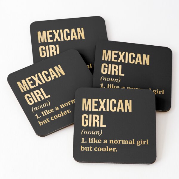 Item preview, Mexican Girl Definition Mexico in Gold designed and sold by XCIV.