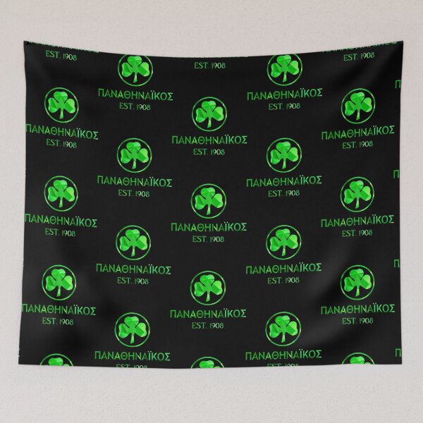 Item preview, Panathinaikos Greek Geo 2 Green designed and sold by BrittAkiko.