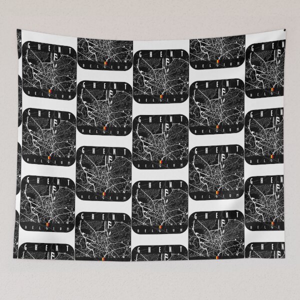 Item preview, GHENT MAP BELGIUM designed and sold by alleiga-ndstrom.