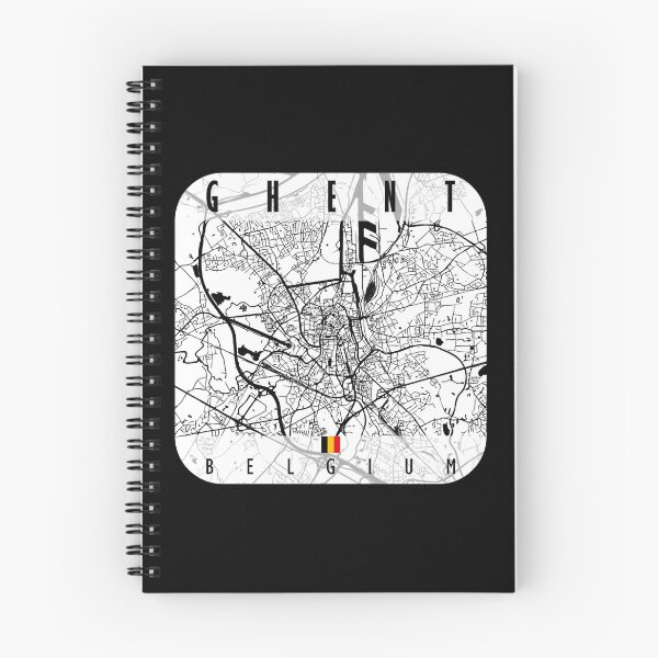 Item preview, GHENT MAP BELGIUM designed and sold by alleiga-ndstrom.