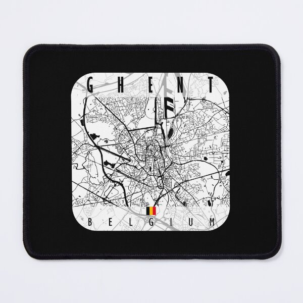 Item preview, GHENT MAP BELGIUM designed and sold by alleiga-ndstrom.