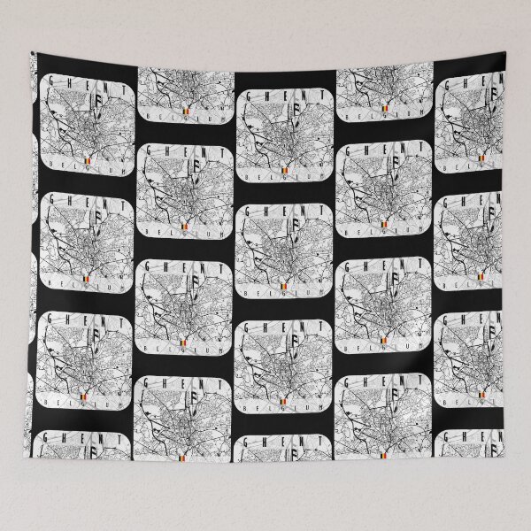 Item preview, GHENT MAP BELGIUM designed and sold by alleiga-ndstrom.