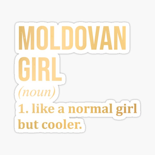 Item preview, Moldovan Girl Definition Moldova in Gold designed and sold by XCIV.