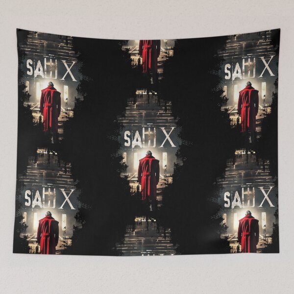 Item preview, SAW X ( saw 10 )Tobin Bell as John Kramer movie graphic design poster designed and sold by ironpalette.