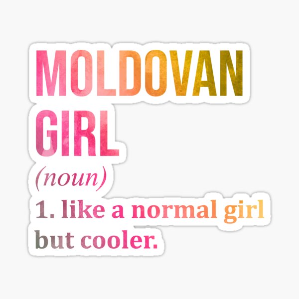 Item preview, Moldovan Girl Definition Moldova in Watercolor designed and sold by XCIV.