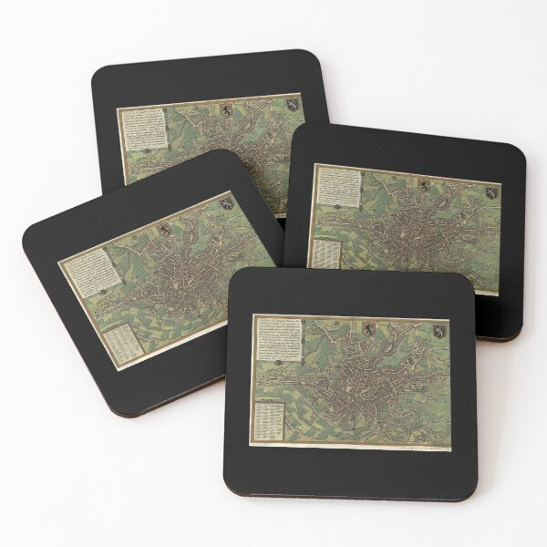 Item preview, Vintage Map of Ghent Belgium (1650) designed and sold by alleiga-ndstrom.