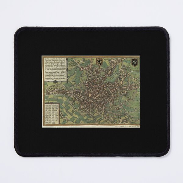 Item preview, Vintage Map of Ghent Belgium (1650) designed and sold by alleiga-ndstrom.