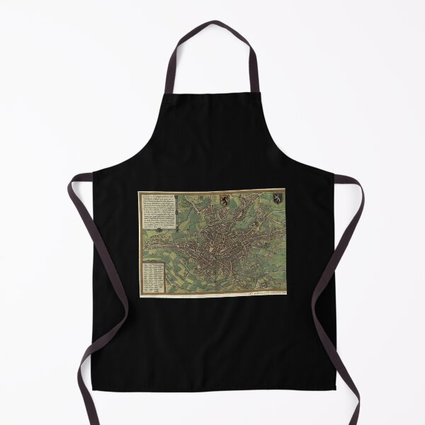 Item preview, Vintage Map of Ghent Belgium (1650) designed and sold by alleiga-ndstrom.