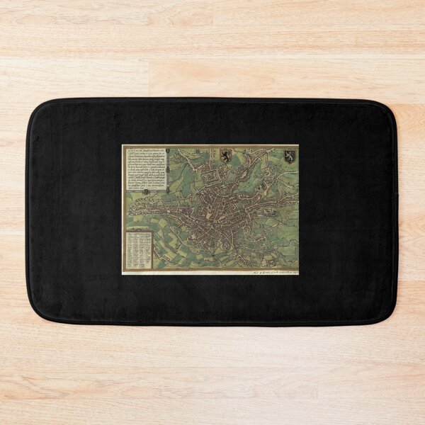 Item preview, Vintage Map of Ghent Belgium (1650) designed and sold by alleiga-ndstrom.