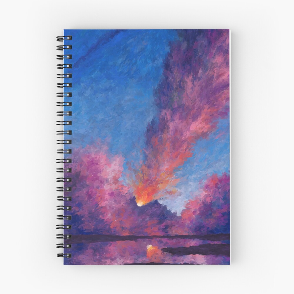 Item preview, Spiral Notebook designed and sold by RozPaints.