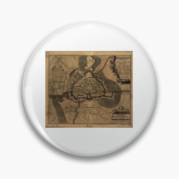 Item preview, Vintage Map of Ghent Belgium (1709) designed and sold by alleiga-ndstrom.