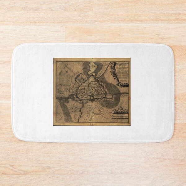 Item preview, Vintage Map of Ghent Belgium (1709) designed and sold by alleiga-ndstrom.