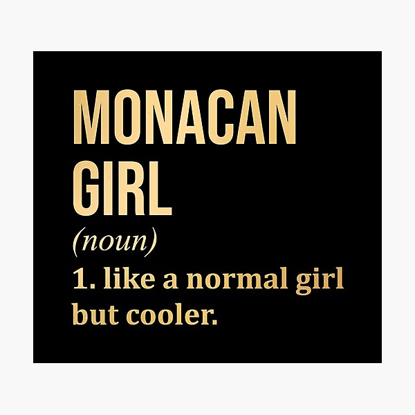 Item preview, Monacan Girl Definition Monaco in Gold designed and sold by XCIV.