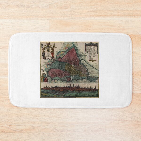 Item preview, Vintage Map of Ghent Belgium (1780) designed and sold by alleiga-ndstrom.