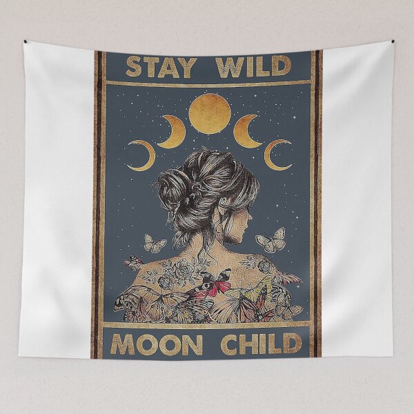 Item preview, Stay Wild Moon Child Girl designed and sold by jimmiecorned.