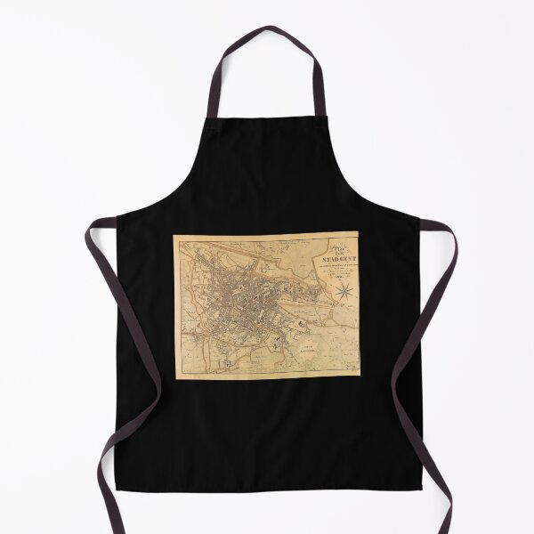 Item preview, Vintage Map of Ghent Belgium (1841) designed and sold by alleiga-ndstrom.