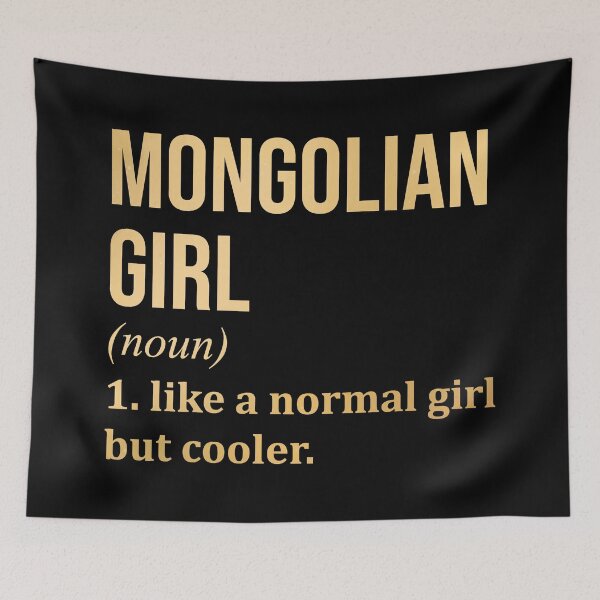 Item preview, Mongolian Girl Definition Mongolia in Gold designed and sold by XCIV.
