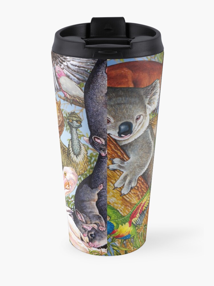 "Australian Animals" Travel Coffee Mug for Sale by iancoate Redbubble
