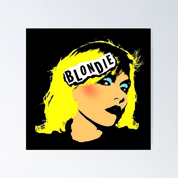 "Blondie Band Music Merchandise" Poster For Sale By Williharringe ...