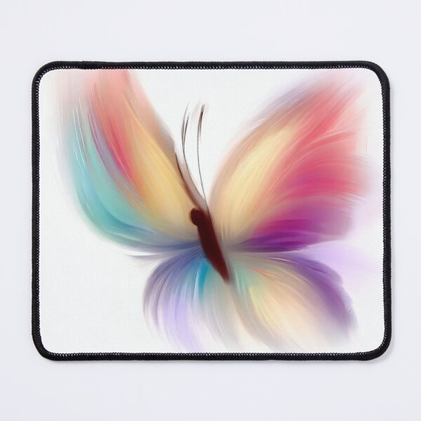 Item preview, Fluttering Colors: Brush Stroke Butterfly with Soft Lines designed and sold by ReplyGirl.