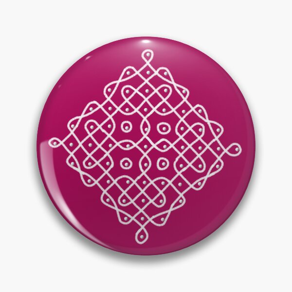 Item preview, Dot kolam/muggu/sikku kolam designed and sold by ShreecreatE.