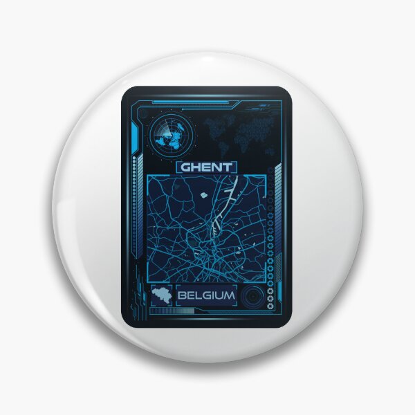 Item preview, GHENT MAP BELGIUM designed and sold by armel-aettiford.
