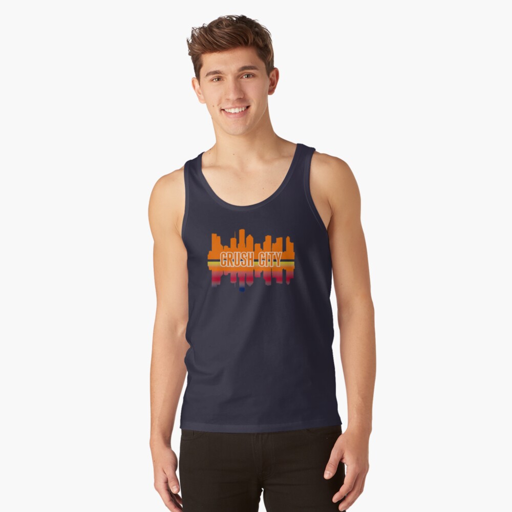 Houston Nickname Crush City Skyline | Art Board Print