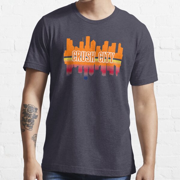 Houston Astros Crush City T Shirt Size XL Orange