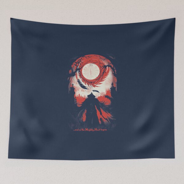Item preview, And so the Nightly Hunt begins  designed and sold by ArlenDallaire.