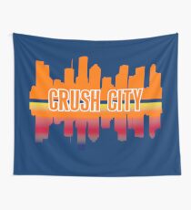 Houston Spitzname Crush City Skyline Wandbehang