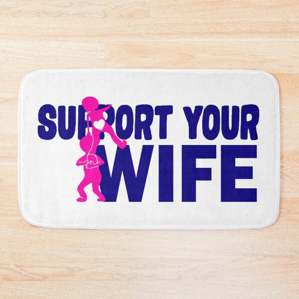 Item preview, Support Wife; Women Day; designed and sold by StickerApe.