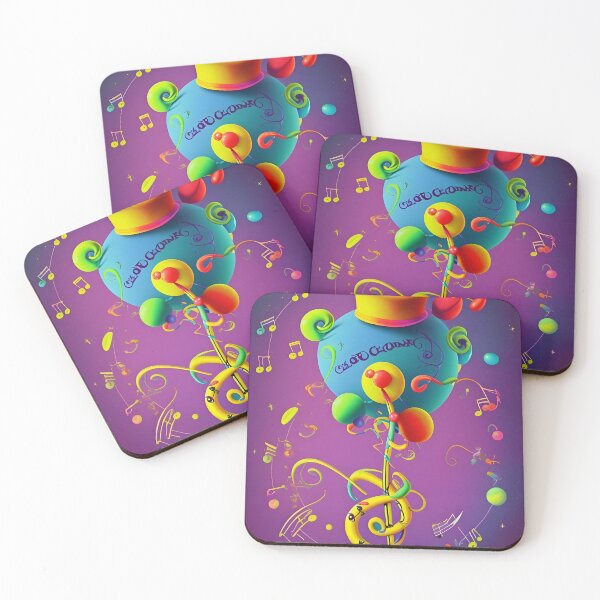 Item preview, Melodic clown 3 designed and sold by Visions-ai.