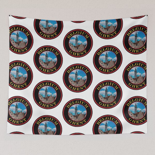 Item preview, Belgium Ghent Clock Tower - Passport Stamps Collection designed and sold by armel-aettiford.