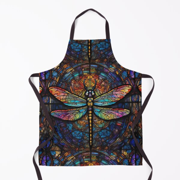 Artikelvorschau, Libelle-Buntglas-Kunst entworfen und verkauft von druidwolfart.