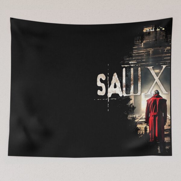 Item preview, SAW X ( saw 10 )Tobin Bell as John Kramer movie graphic design poster designed and sold by ironpalette.