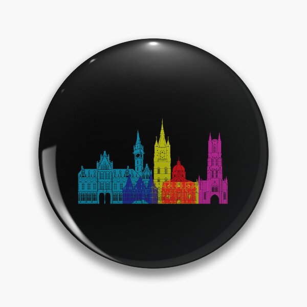 Item preview, Ghent skyline pop designed and sold by armel-aettiford.