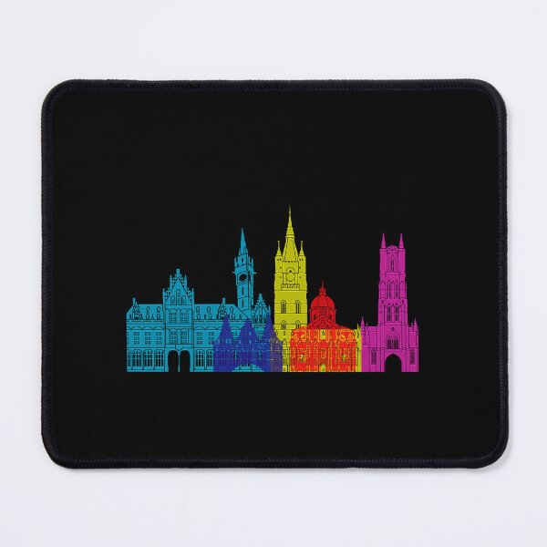 Item preview, Ghent skyline pop designed and sold by armel-aettiford.