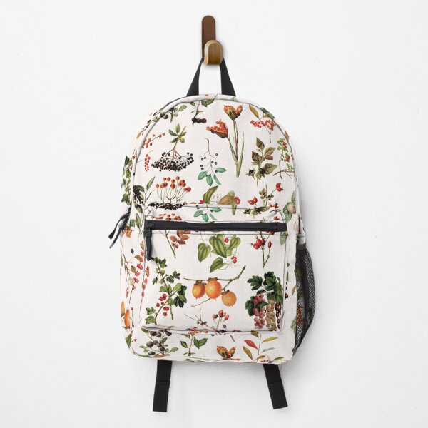 Item preview, Vintage Wild Fruit Chart Aesthetic Pattern designed and sold by Nature Hues.