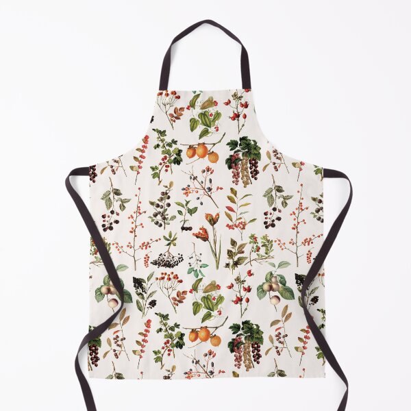 Item preview, Vintage Wild Fruit Chart Aesthetic Pattern designed and sold by Nature Hues.