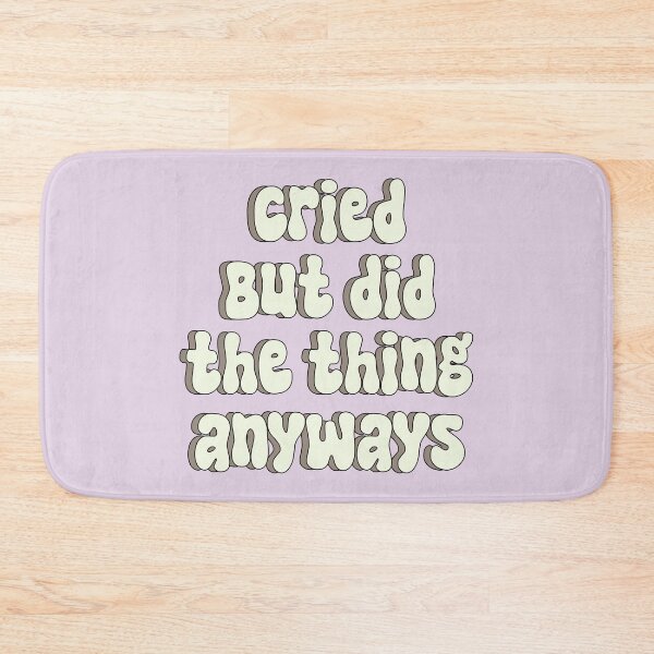 Item preview, Cried but did the thing anyway designed and sold by majin666bkk.