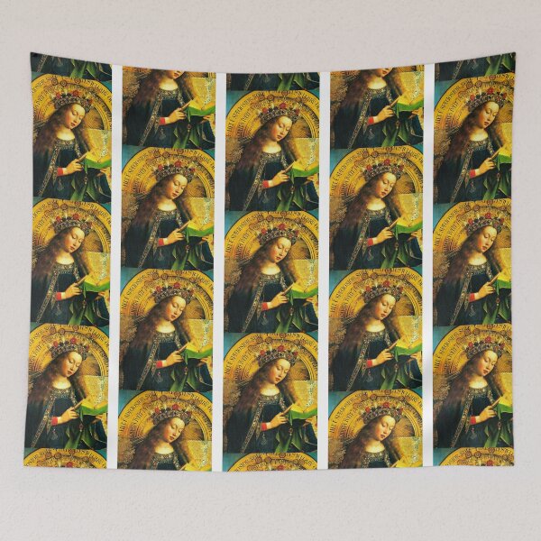 Item preview, The Ghent Altarpiece (the Adoration of the Mystic Lamb) 2-Virgin Mary  designed and sold by armel-aettiford.