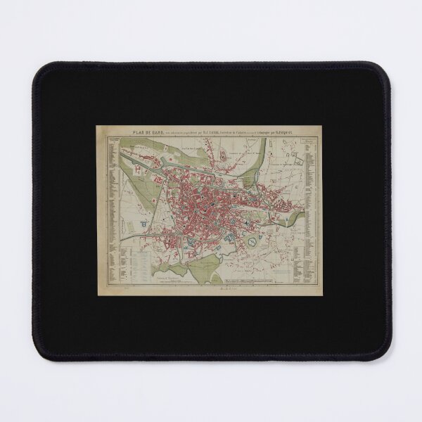 Item preview, Vintage Ghent Belgium Map (1878) designed and sold by armel-aettiford.