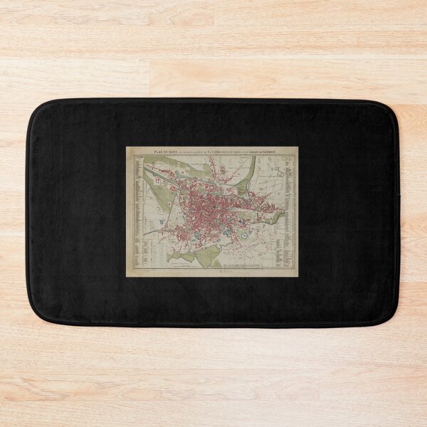 Item preview, Vintage Ghent Belgium Map (1878) designed and sold by armel-aettiford.
