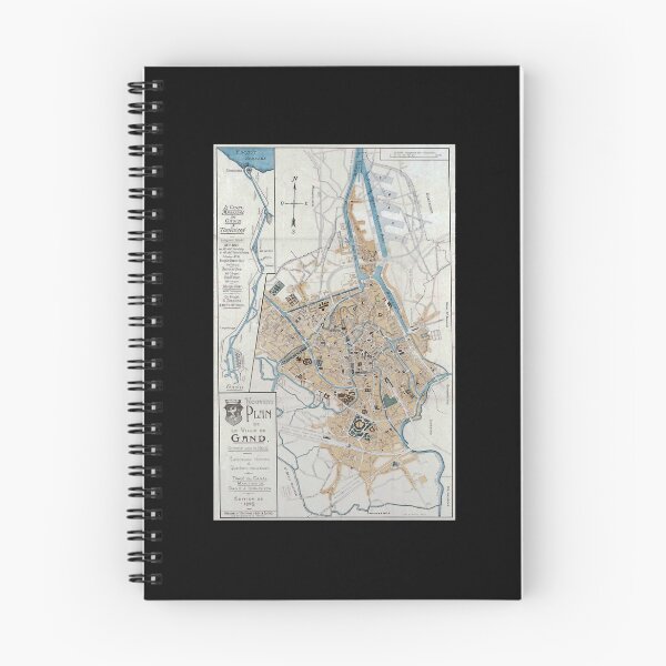 Item preview, Vintage Map of Ghent Belgium (1905) designed and sold by armel-aettiford.