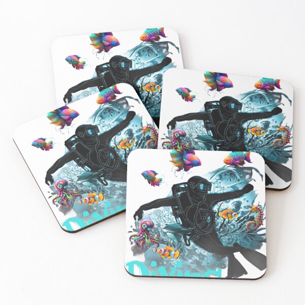 Item preview, diving, designed and sold by KICIART.
