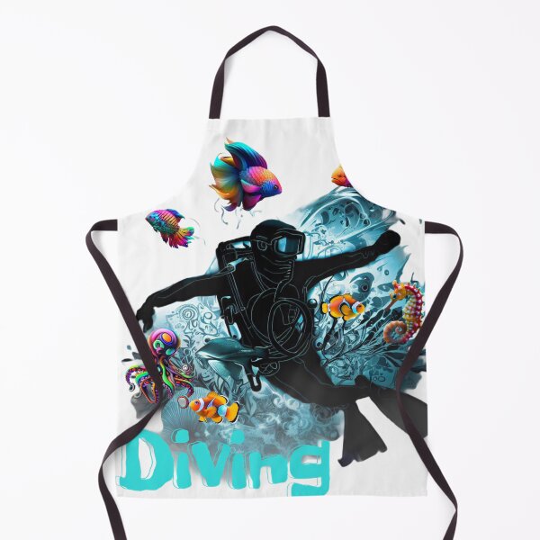 Item preview, diving, designed and sold by KICIART.