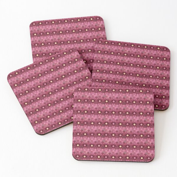 Item preview, Repetitive Graphic Patterns: Burgundy Tone & Polka Dots designed and sold by SideDishDesign.