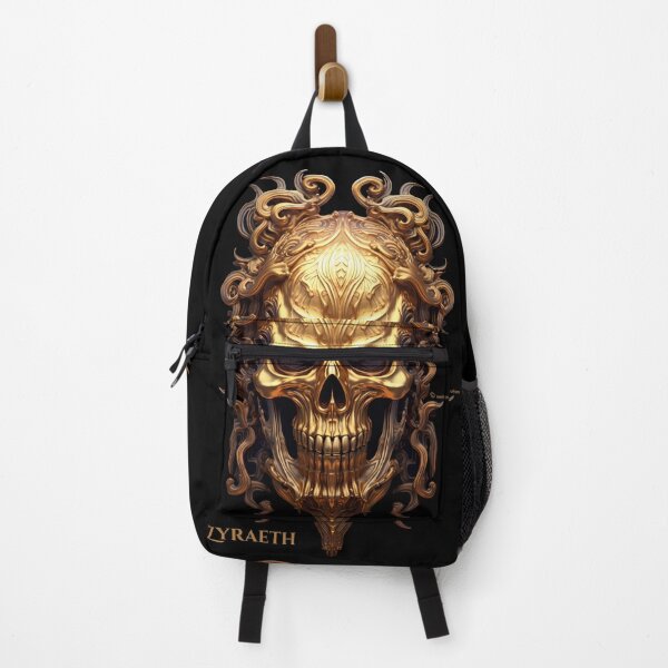 Item preview, Skull - Zyraeth, the Gilded Enigma designed and sold by ART-VUVULE.